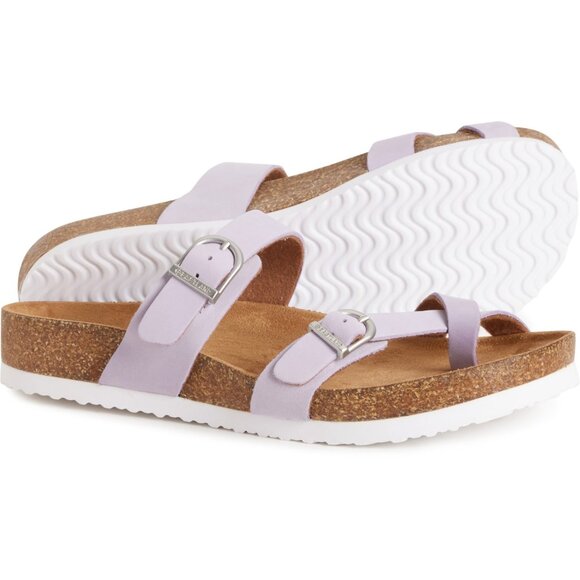 NEW Eastland Tiogo Sandals - Leather lilac For Women 253 - Picture 2 of 6